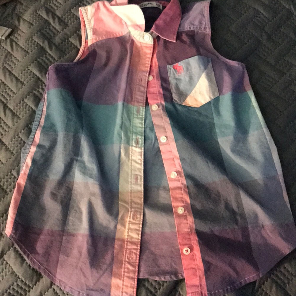 Plaid tank top